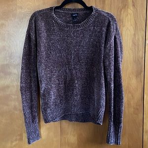 rue21 Mauve Chenille Sweater